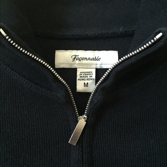 SOLD.  🎉HP🎉 mid-weight full zipper cotton jacket - Picture 3 of 8