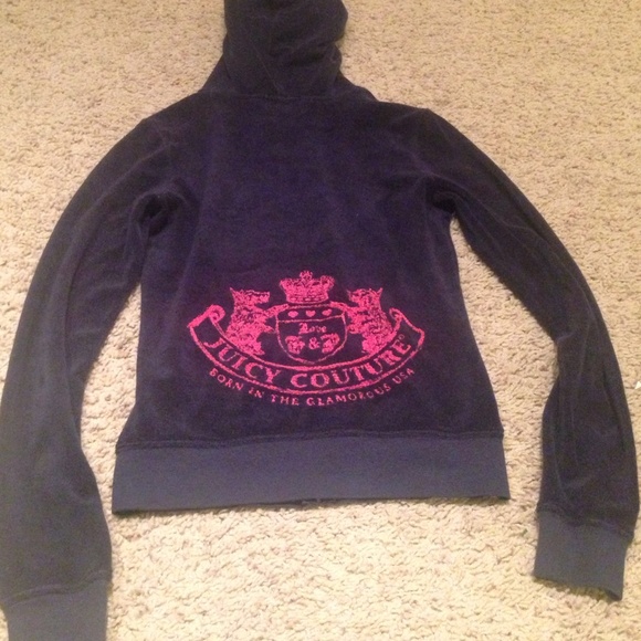 Juicy Couture Jackets & Blazers - Navy blue Juicy Couture track jacket