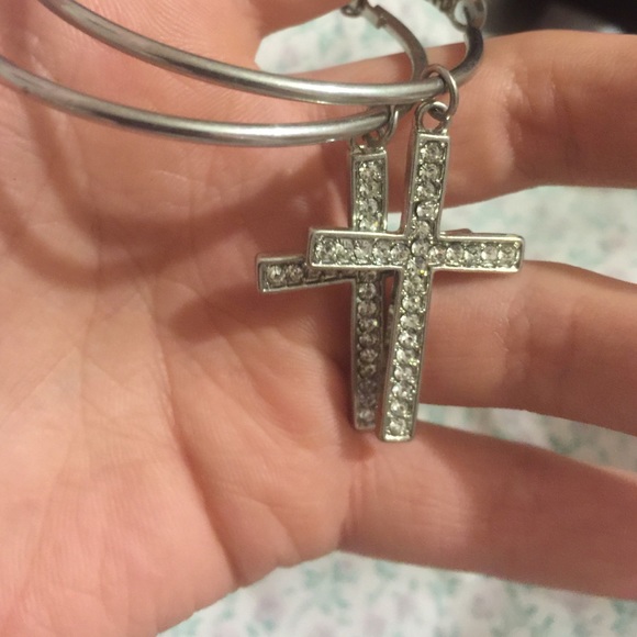 Cross Earrings - Picture 3 of 4