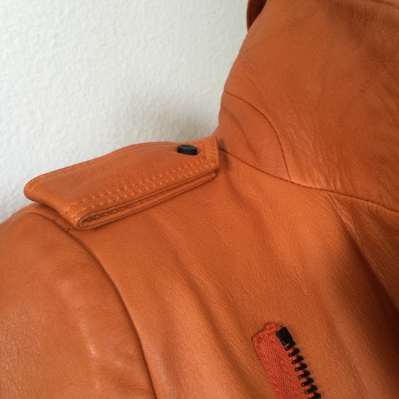 balenciaga jacket orange
