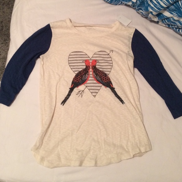 J crew baseball tee