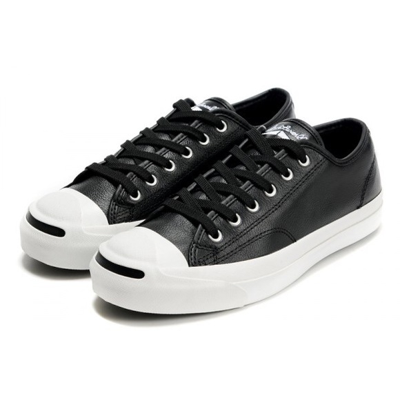 jack purcell tumbled leather low top