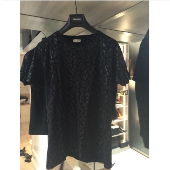 Saint Laurent printed T-shirt