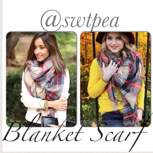 4 LEFT Blanket Scarf - Picture 2 of 3