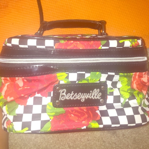 Betsy Johnson makeup bag