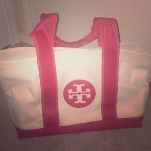 Tory burch beach bag
