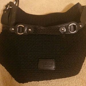 Vintage Black The Sak handbag