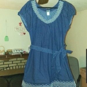 Denim dress