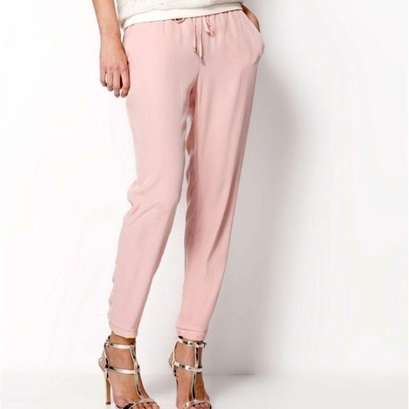 Pants - Pink Chiffon Joggers ⚡️FLASH SALE!! ⚡️