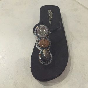 Flip flops SZ 6 never used