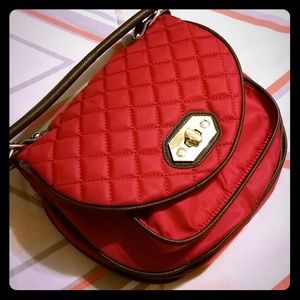 Steve Madden Small Red Nylon Handbag