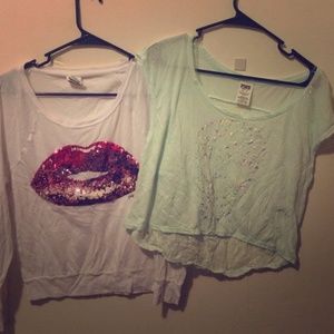 Victoria's Secret Pink Graphic Tees