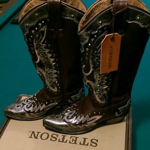 Nib Stetson cowgirl boots