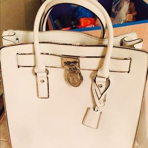 Michael Kors Optic White Large Hamilton