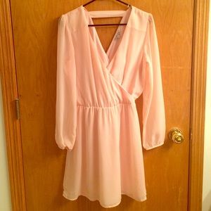 Charlotte Russe, Pink Chiffon Dress. Worn Once