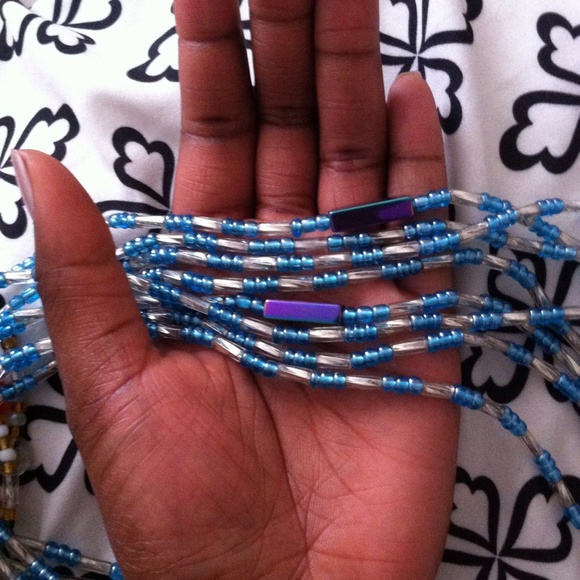 African waiste beads