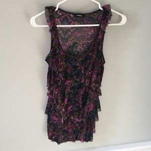 *LAST CHANCE* Express ruffle tank