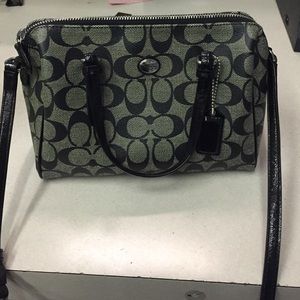 Coach signature satchel