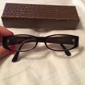 Brown Michael Kors prescription glasses