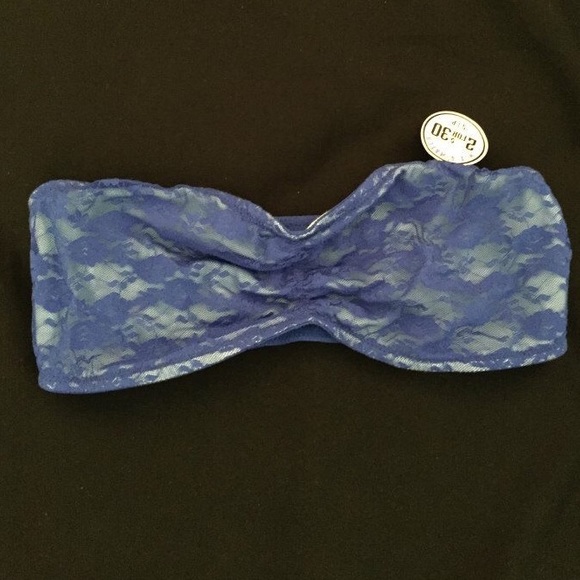 Victoria's Secret Tops - Blue lace VS bandeau