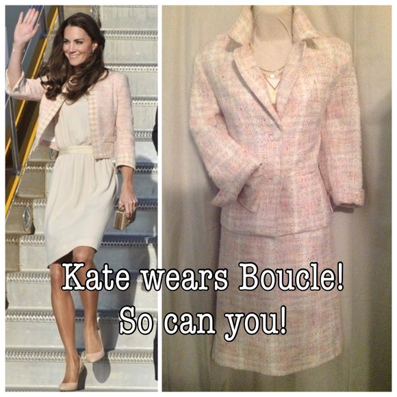 REDUCED SPRING COLORS Boucle suit!🌷