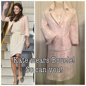 REDUCED SPRING COLORS Boucle suit!🌷