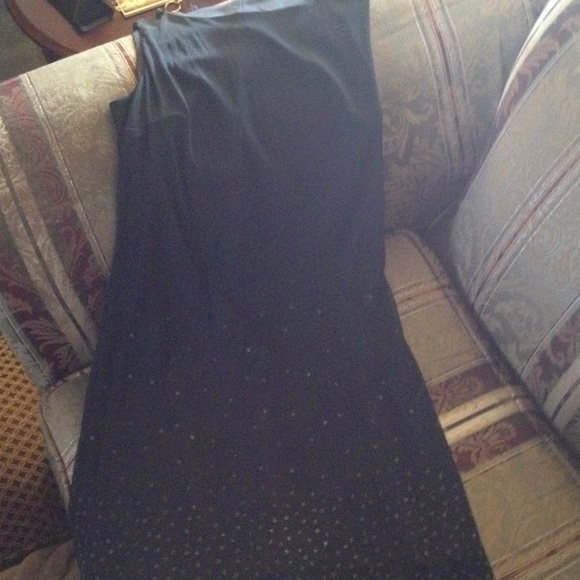 Byer Too! Retro flapper style black dress