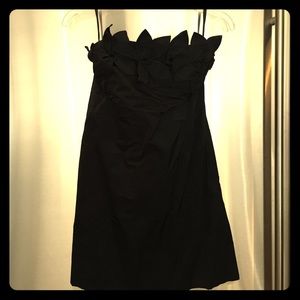 Strapless DKNY cocktail dress