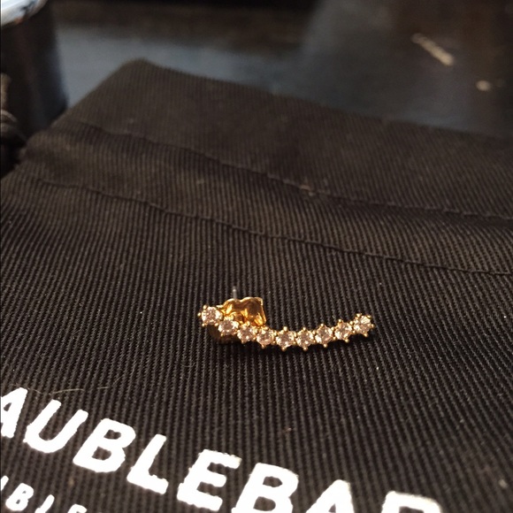 Bauble bar earring/ear arc/ear jacket