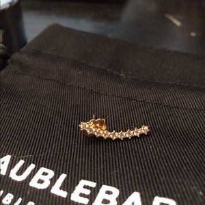 Bauble bar earring/ear arc/ear jacket
