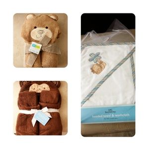 Bundle of 3 Hooded Towels