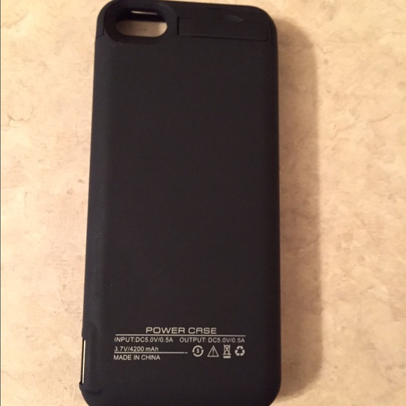 iPhone 5 power charging case. Open but not used.