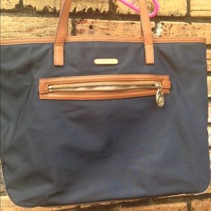 Lowest I'm going Navy Michael Kors bag