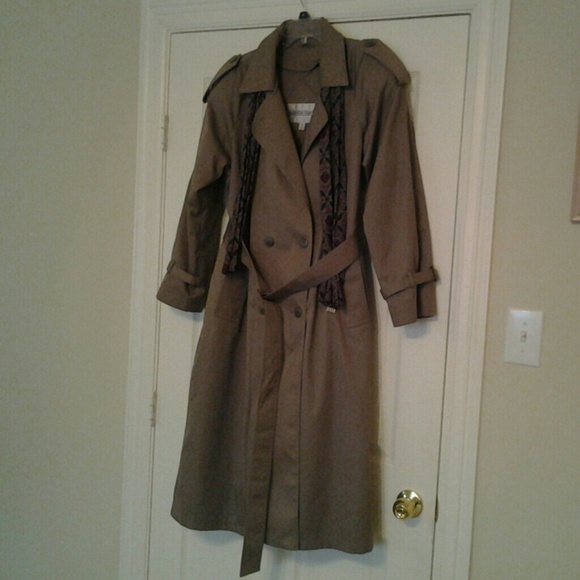 Long rain coat