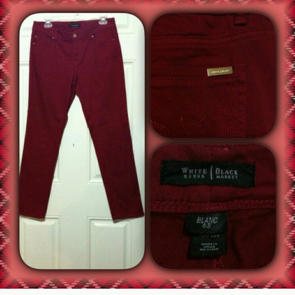 Dark red pant