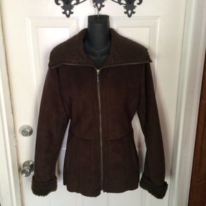 Jones newyork dark brown jacket