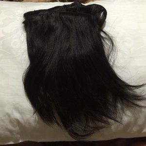 12inches clip in virgin hair 10pcs all together!