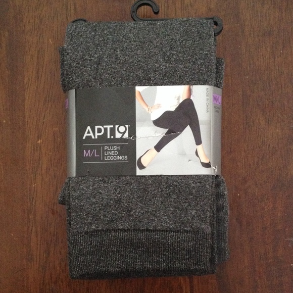 Plush lined leggings