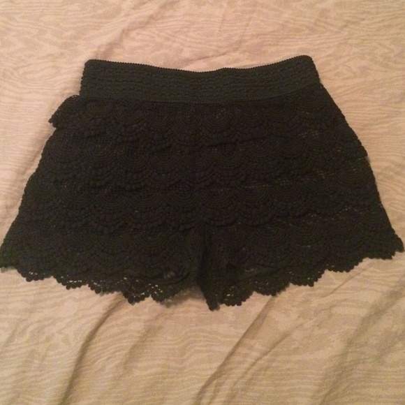 Alt. B Crochet Shorts