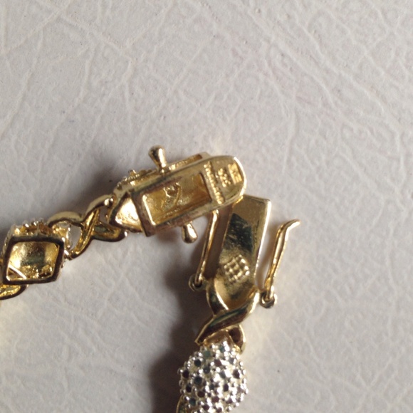 Diamond & Sterling Silver Bracelet - Picture 2 of 3