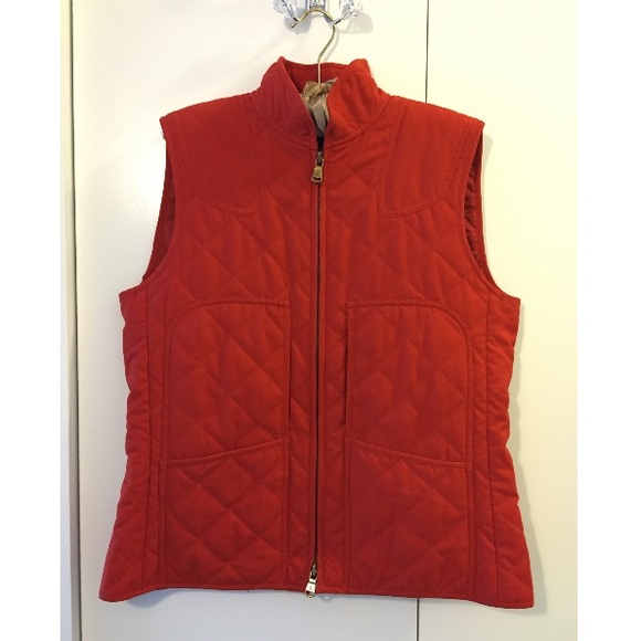 Ralph Lauren Outerwear - Lauren Ralph Lauren orange vest in size large