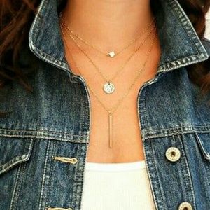 3 layer necklace