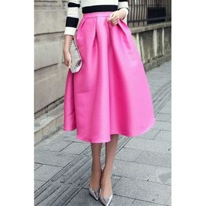 Bubble Gum Pink Circle Skirt (LAST ONE!)