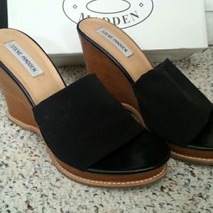 Wedge open toe sandals