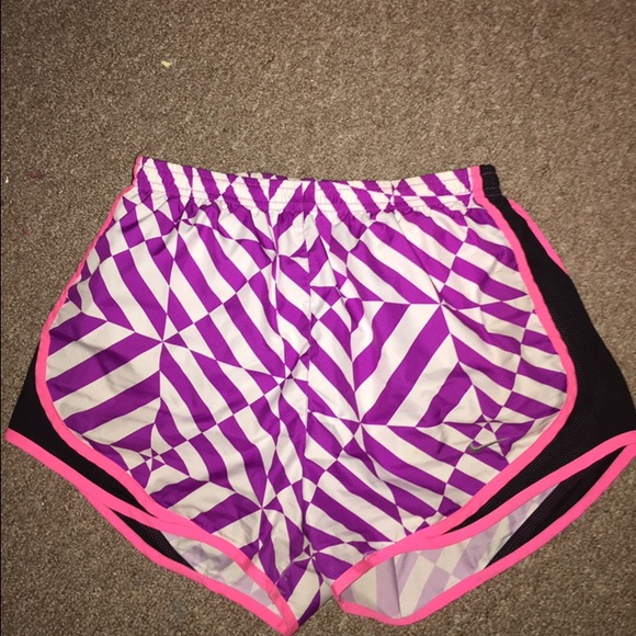 Purple Nike Temp Shorts
