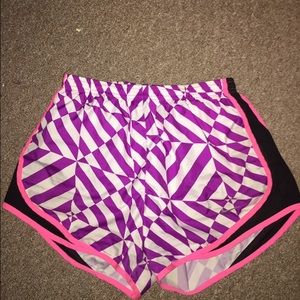 Purple Nike Temp Shorts