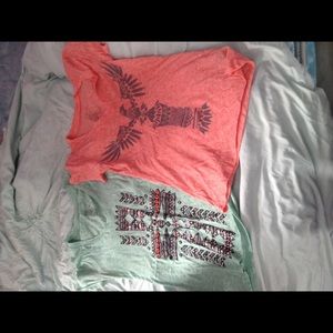 Two tops from zumiez