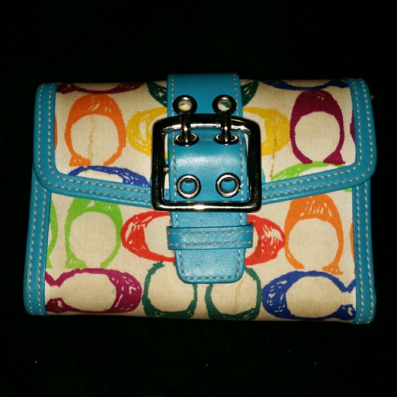 Coach Clutches & Wallets - Coach Scribble Wallet