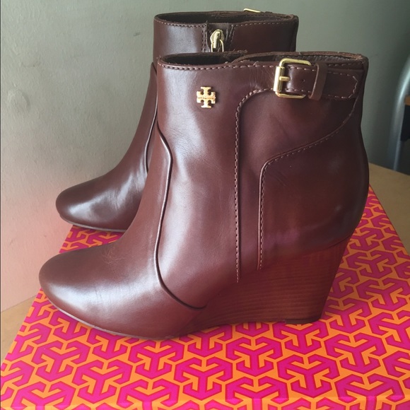 Tory Burch Shoes - Tory Burch Milan Wedge Booties