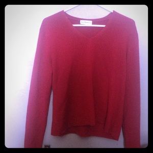 Burgundy lightweight sweater